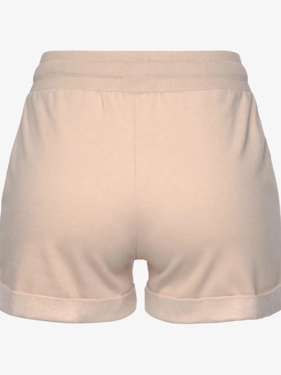 Short Lascana en tissu doux avec ceinture élastique et poches