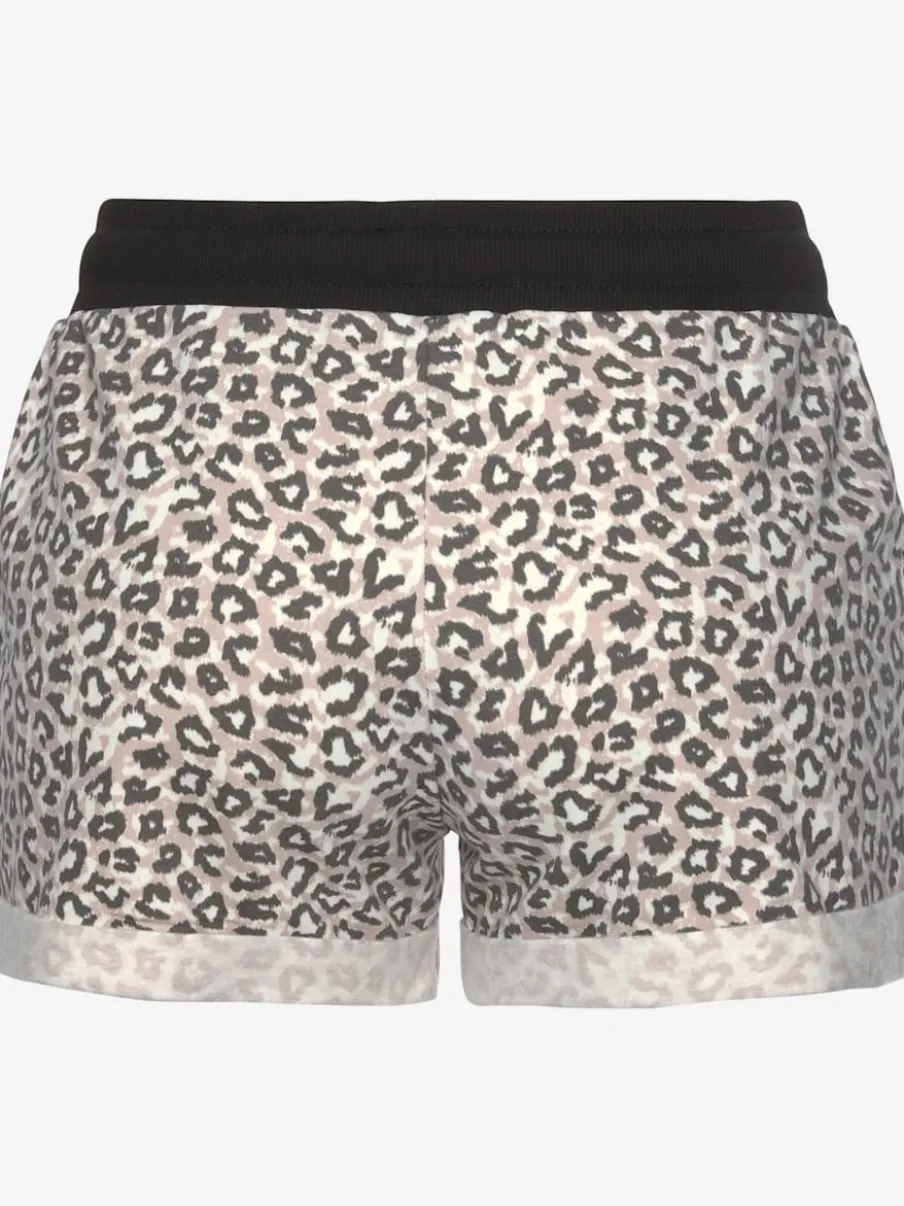 Short Lascana en tissu doux avec ceinture élastique et poches
