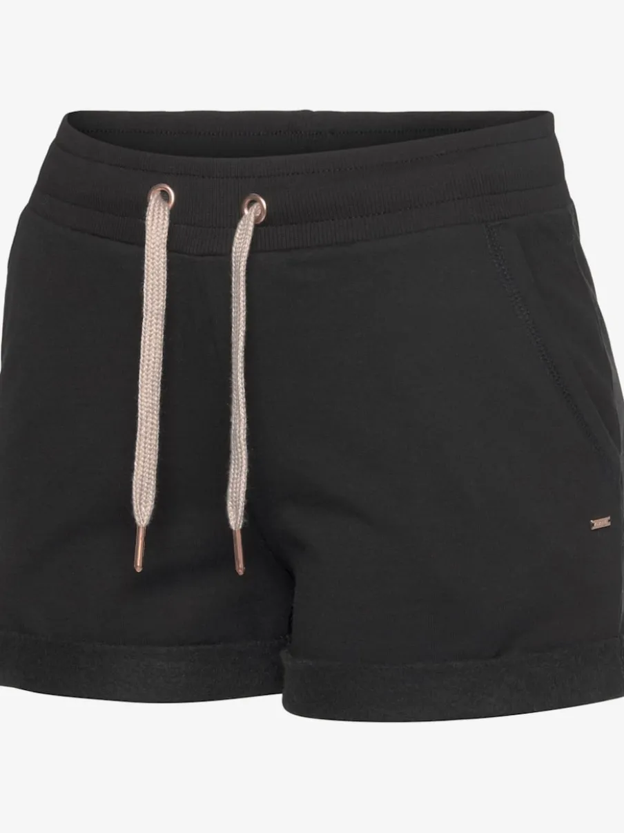 Short Lascana en tissu doux avec ceinture élastique et poches