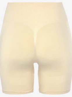 Short sans coutures moulant avec structure côtelée douce