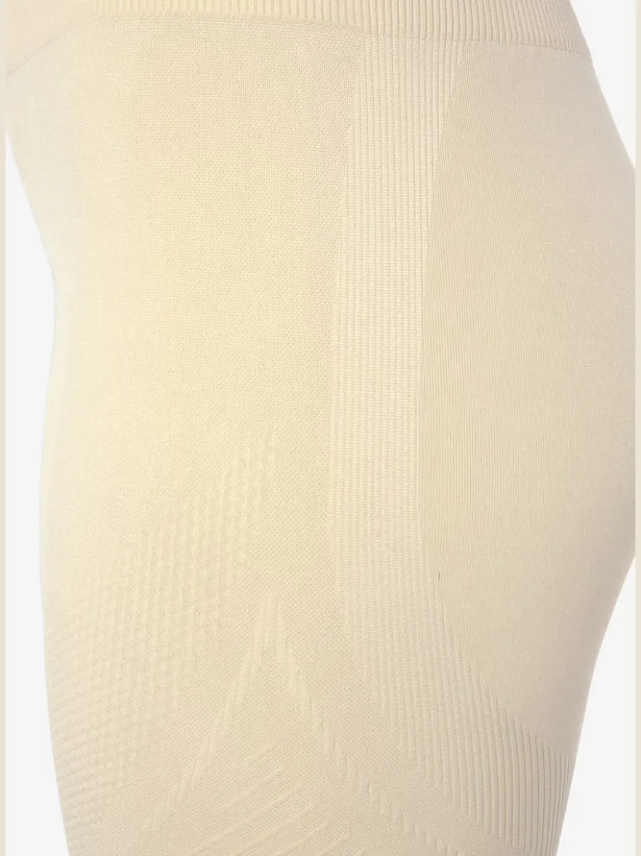 Short sans coutures moulant avec structure côtelée douce