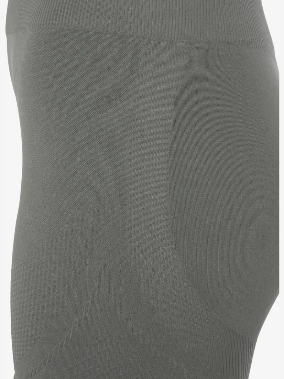 Short sans coutures moulant avec structure côtelée douce