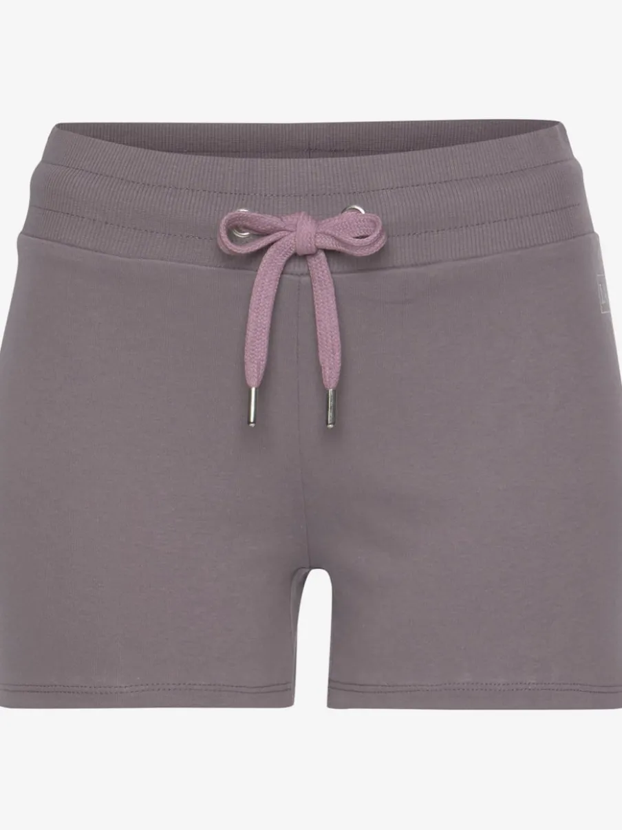 Shorts confortables avec rubans réglables et petites fentes