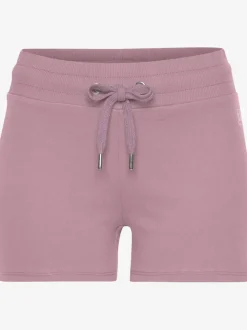 Shorts confortables avec rubans réglables et petites fentes