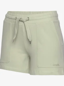 Shorts décontractés en sweat doux avec ceinture sportive