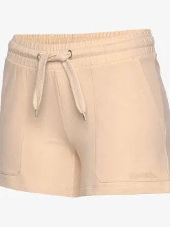 Shorts décontractés en sweat doux avec ceinture sportive