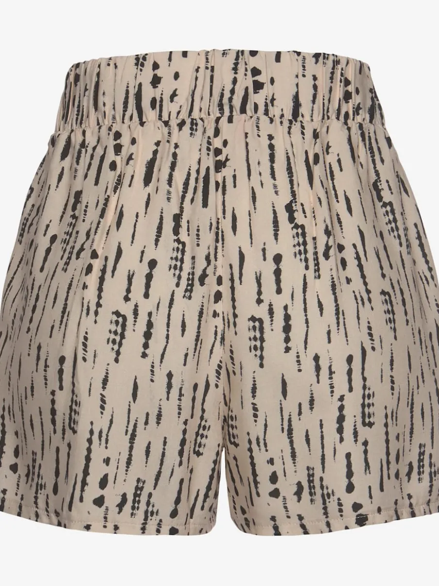 Shorts décontractés à poches fendues en tissu léger