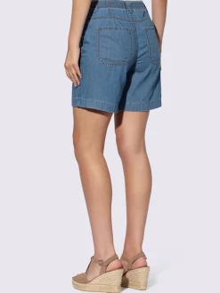 Shorts en coton léger avec poches latérales confortables