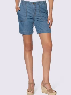 Shorts en coton léger avec poches latérales confortables