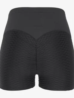 Shorts fonctionnels avec design nid d'abeille et poche intérieure