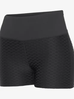Shorts fonctionnels avec design nid d'abeille et poche intérieure