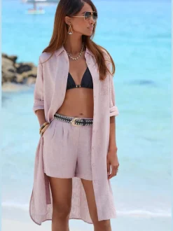 Short tissé short confortable