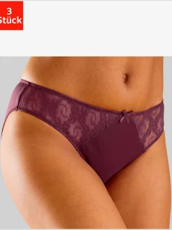 Slip dentelle jacquard