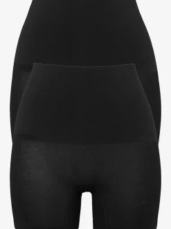 Slip gainant lot pratique de 2 panties gainants unis