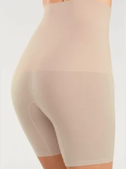 Slip gainant lot pratique de 2 panties gainants unis