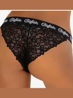Slip rio tendance en dentelle transparente