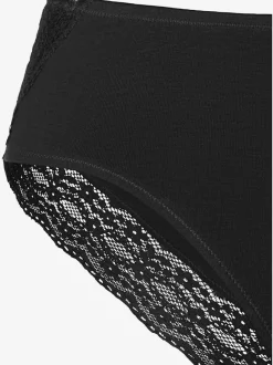Slips jazz joli et large dégradé de dentelle des côtés vers l'arrière