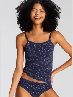 Slips jazz lot de 6 panties petite fleur