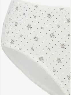 Slips jazz lot de 6 panties petite fleur