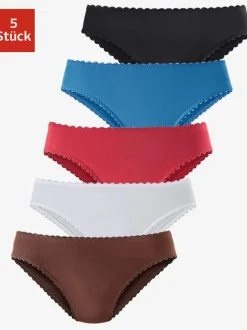 Slips jazz lot de 5 panties pratique
