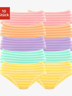 Slips jazz lot de 10 panties pratiques