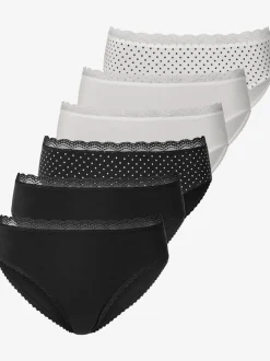 Slips jazz panties avec joli bord en dentelle