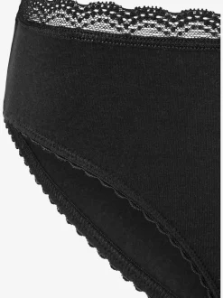 Slips jazz panties avec joli bord en dentelle