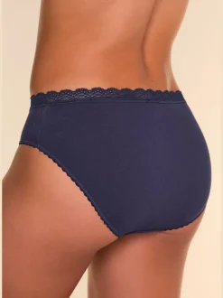 Slips jazz panties avec joli bord en dentelle