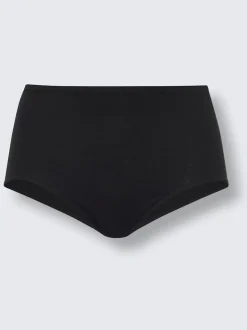 Slip taille haute côtes fines
