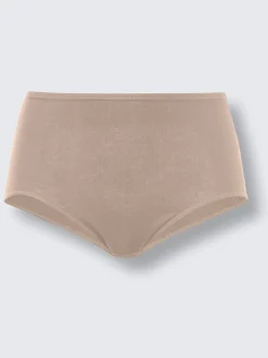 Slip taille haute côtes fines