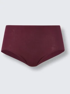 Slip taille haute côtes fines