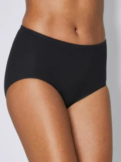 Slip taille haute côtes fines
