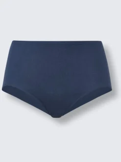 Slip taille haute côtes fines