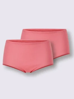 Slip taille haute côtes fines