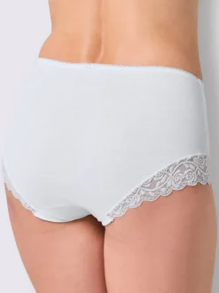 Slip taille haute côtes fines