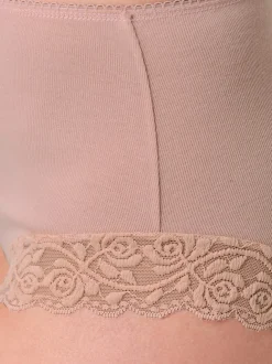 Slip taille haute côtes fines