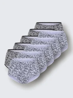 Slip taille haute jersey fin