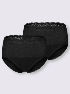 Slip taille haute jersey fin