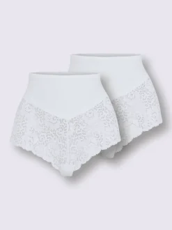 Slip taille haute jersey fin