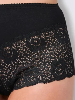 Slip taille haute jersey fin