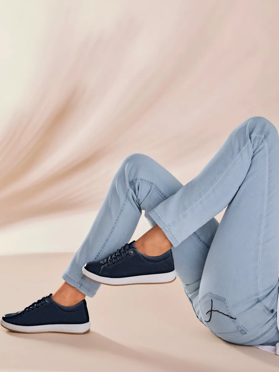 Sneakers cuir nappa de vache