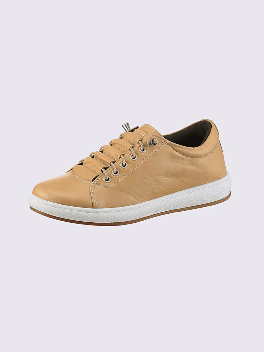 Sneakers cuir nappa de vache