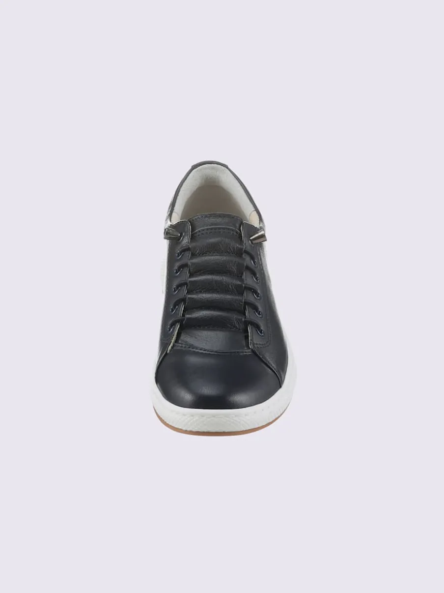 Sneakers cuir nappa de vache