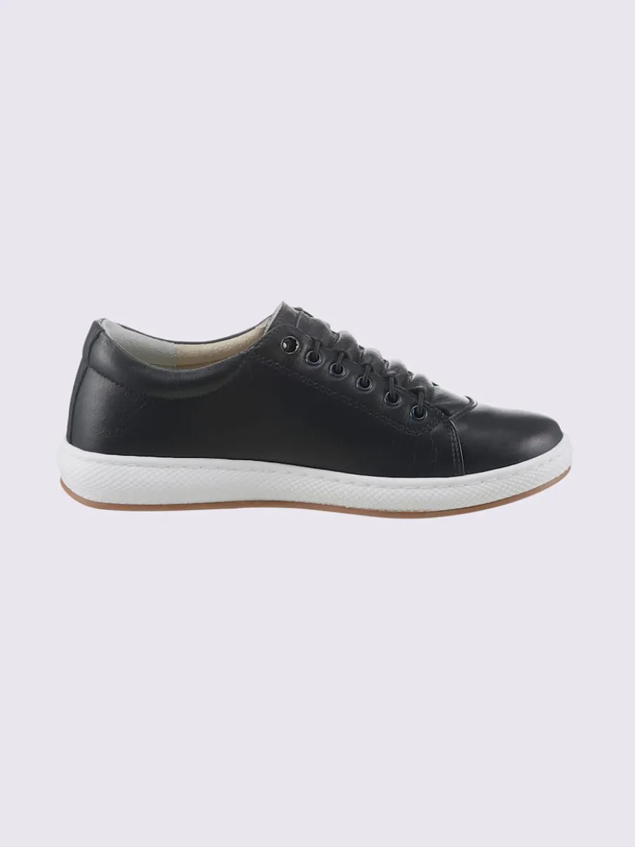 Sneakers cuir nappa de vache