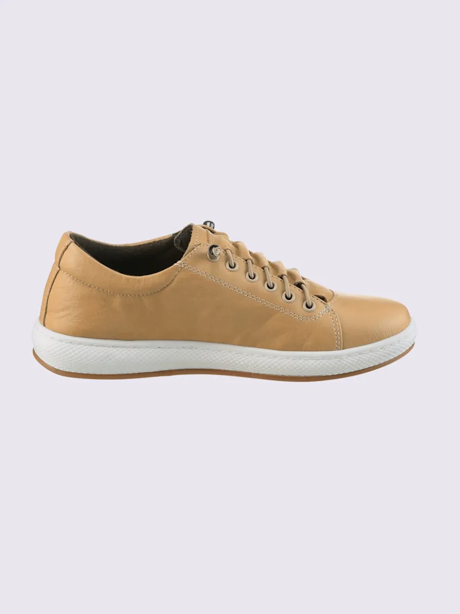 Sneakers cuir nappa de vache