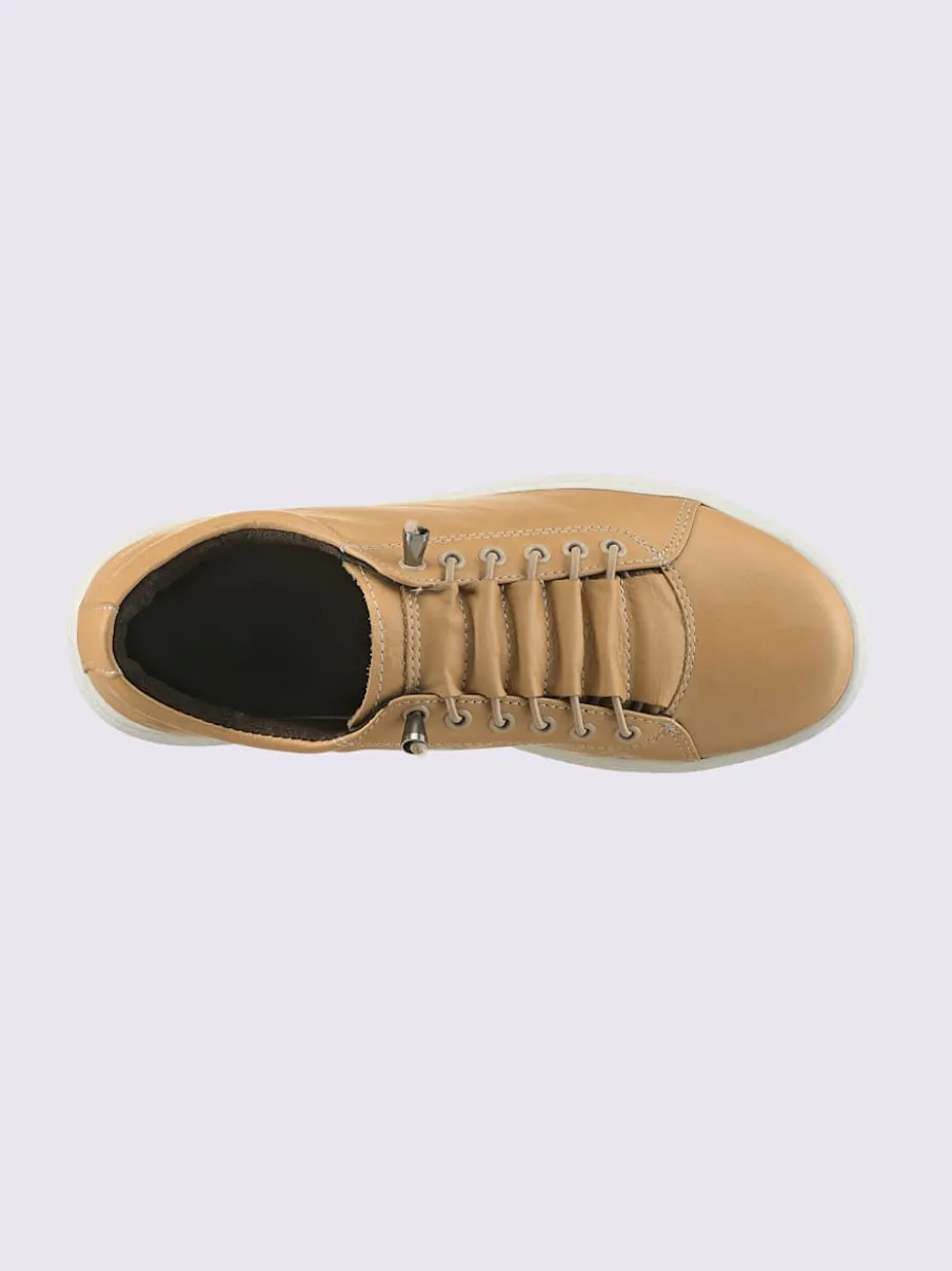 Sneakers cuir nappa de vache