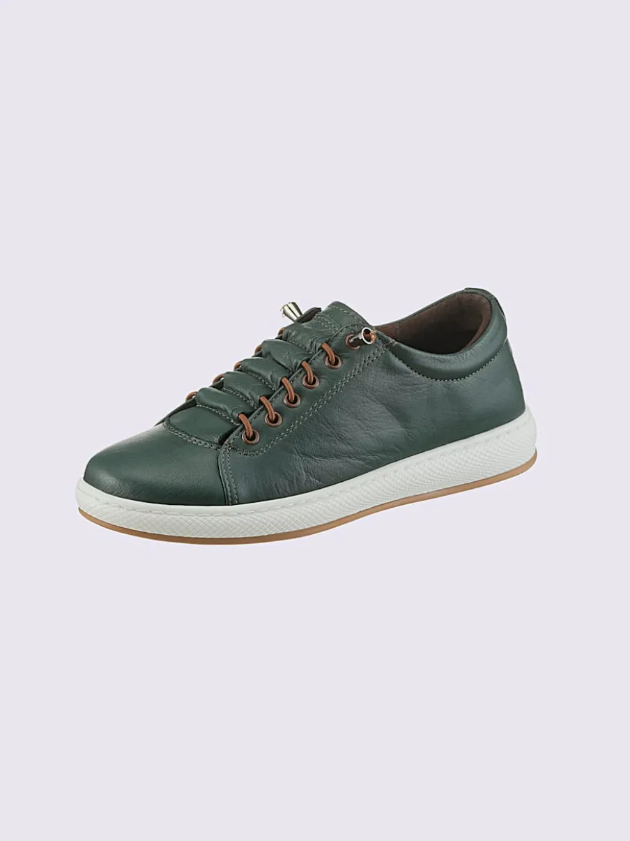 Sneakers cuir nappa de vache