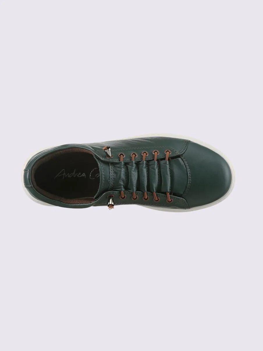 Sneakers cuir nappa de vache