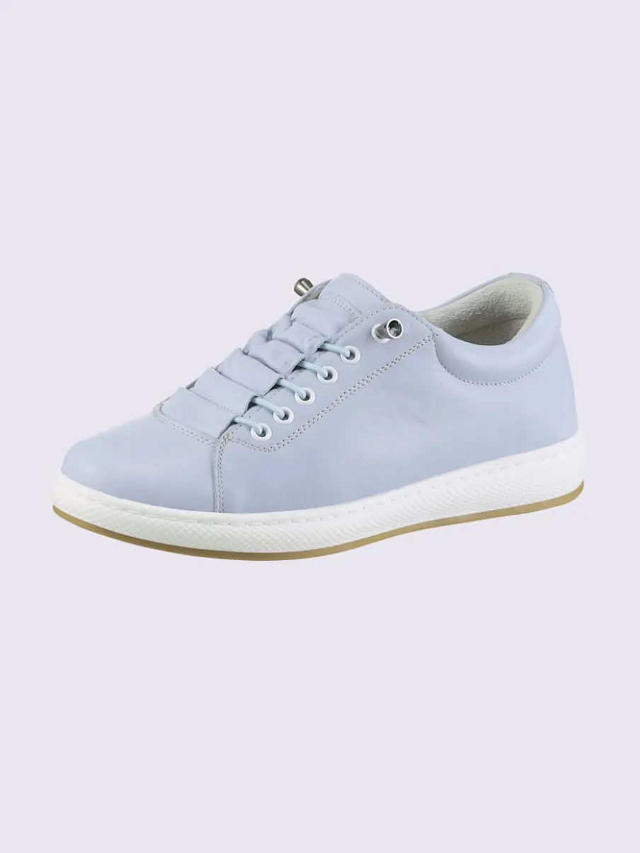 Sneakers cuir nappa de vache
