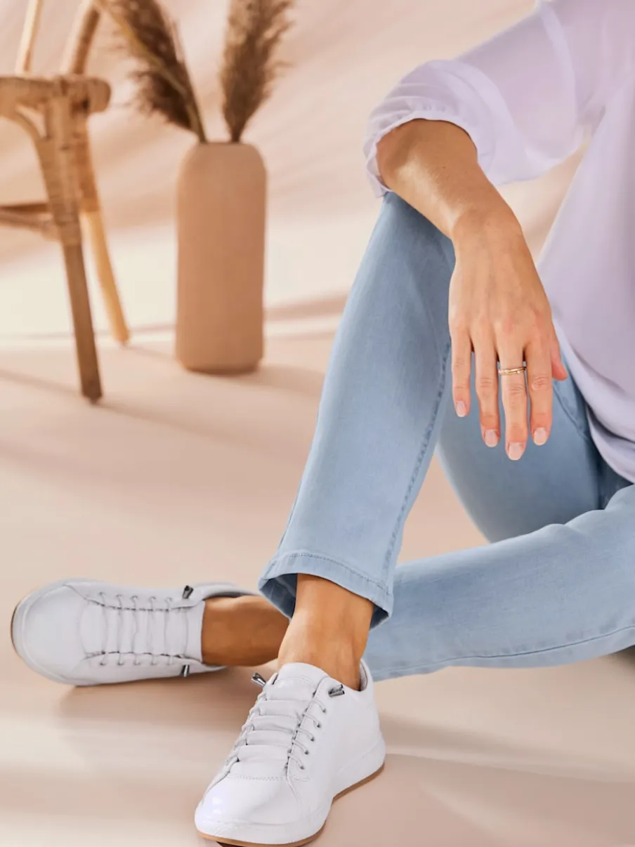 Sneakers cuir nappa de vache